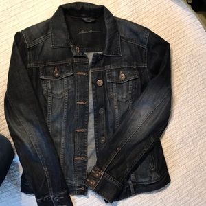 Classic Eddie Bauer Dark Denim Jacket